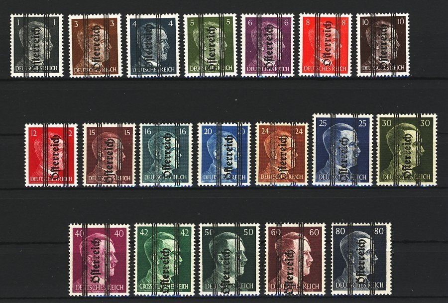 Oostenrijk 1945, postfrisse serie Ausgabe Graz., Verzenden, Postfris