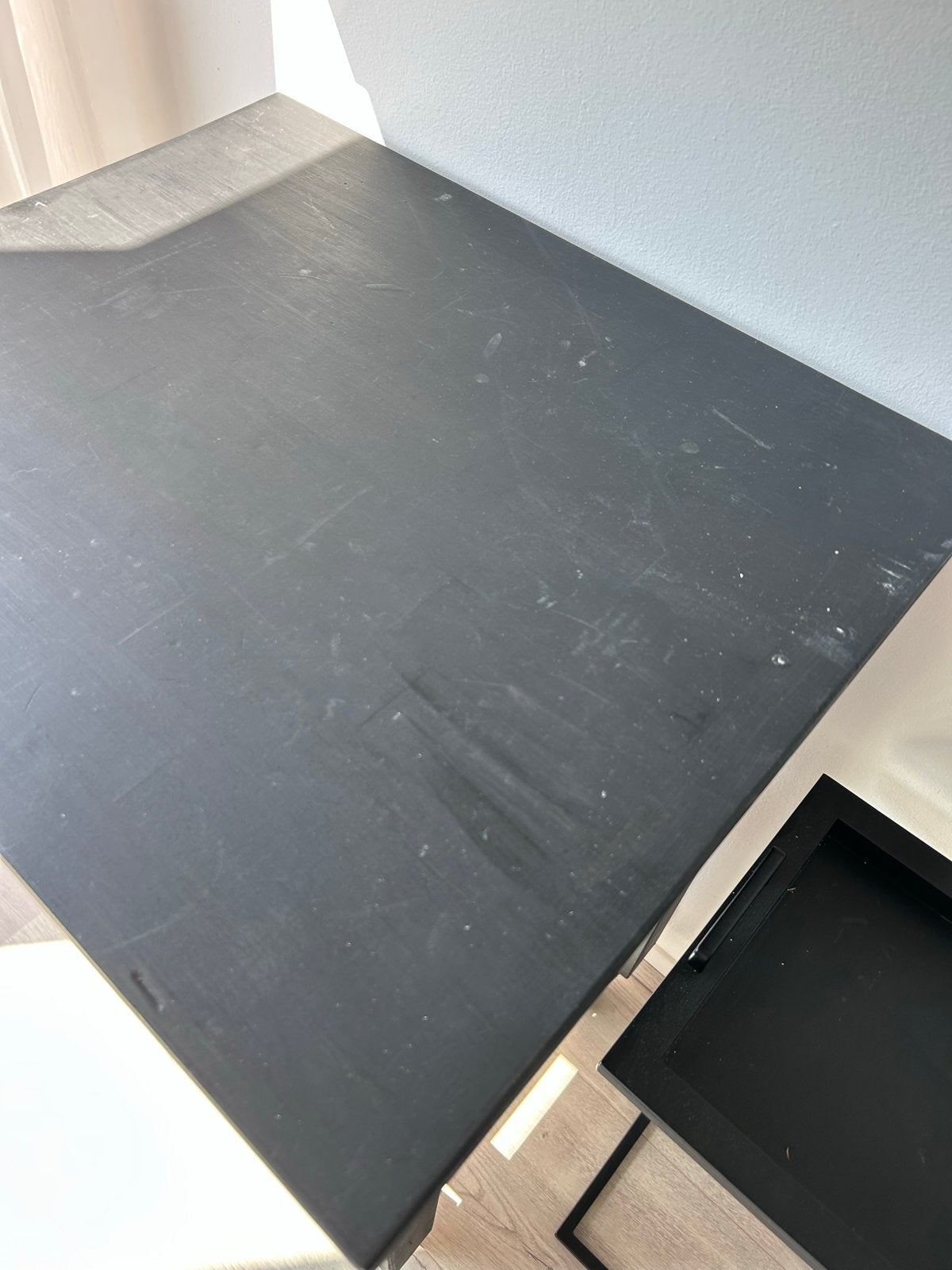 BEKVÄM Roltafel, berken, 58x50 cm, Ophalen, Gebruikt