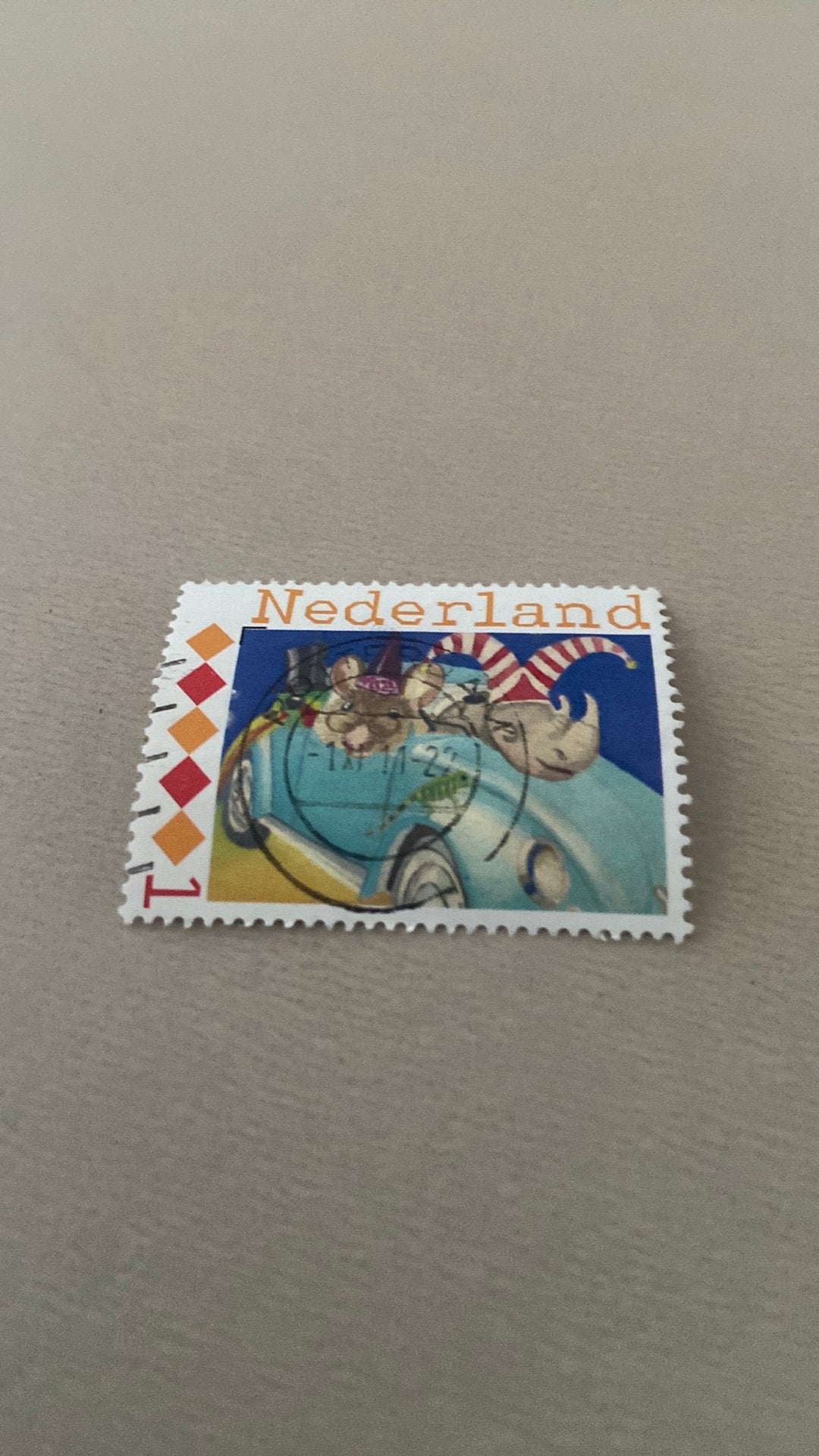 Nederland, Ophalen of Verzenden, Gestempeld