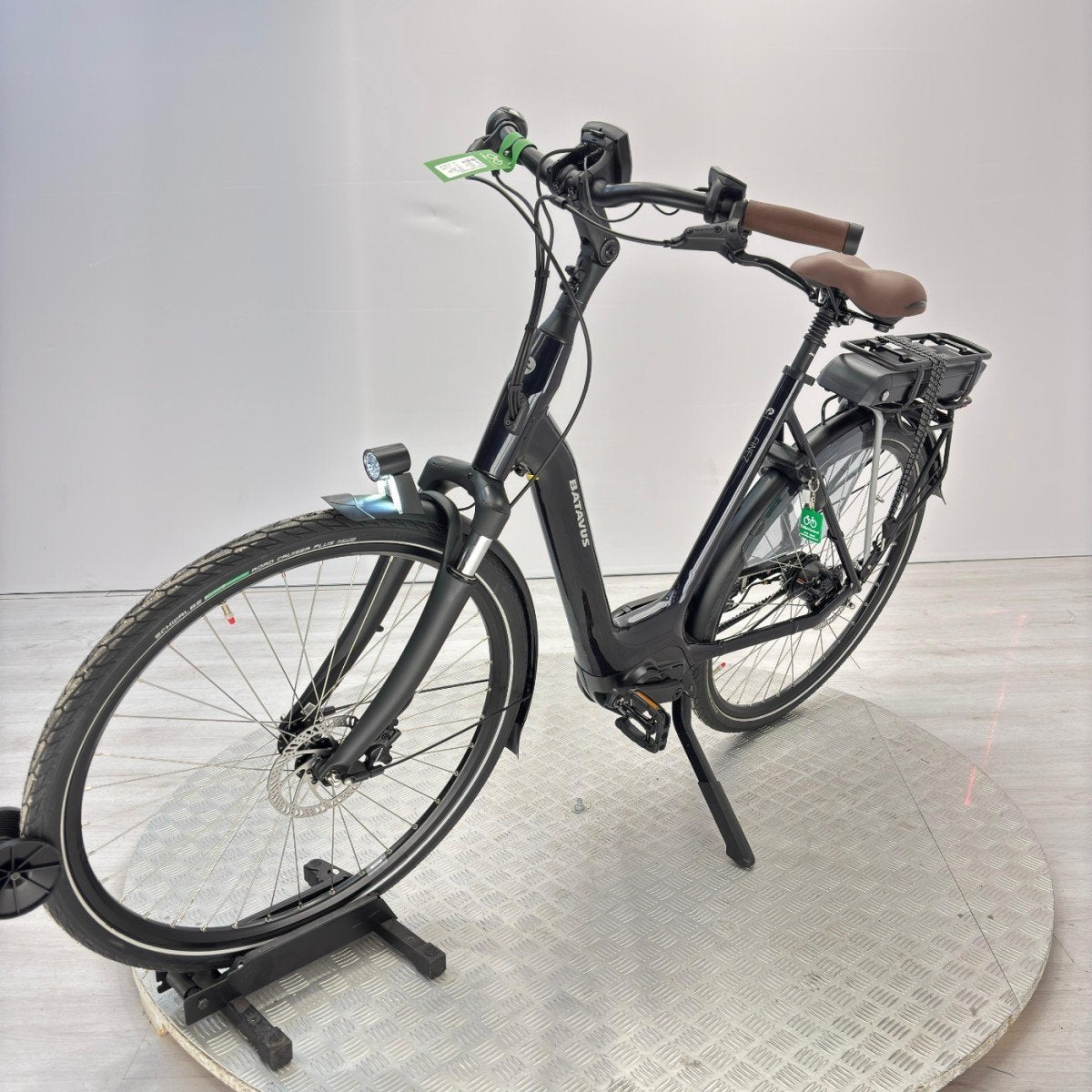 Batavus Finez Exclusive | 3140KM | 400WH Dames Blauw 61cm, Ophalen, Gebruikt, -, -