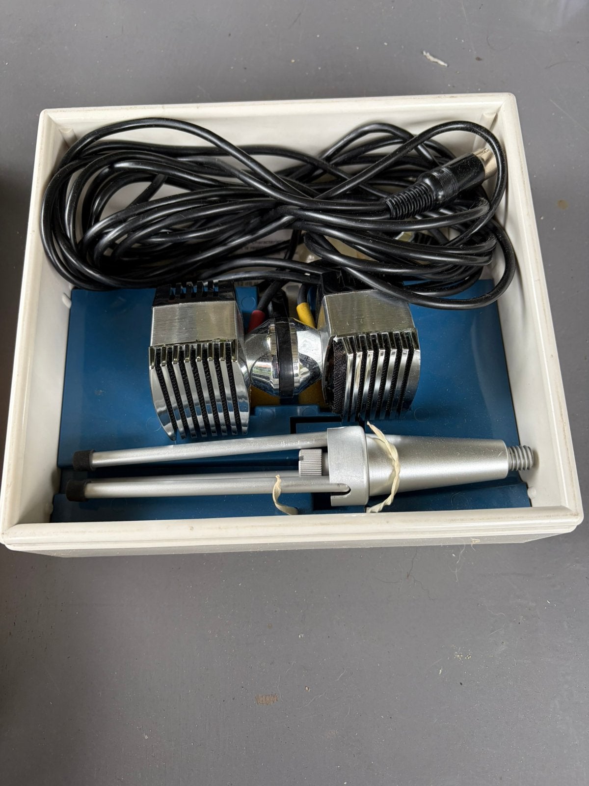 Grundig GDSM 331 microfoon vintage, Muziek en Instrumenten, Microfoons, Ophalen of Verzenden, Gebruikt