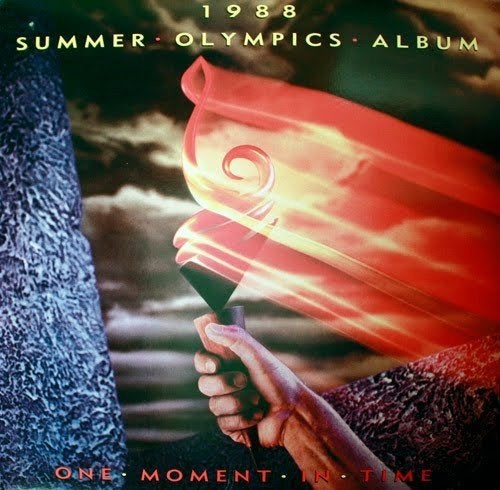 1988 Summer Olympics Album: One Moment In Time, Gebruikt, Inclusief insert, 1980 - 1989, Ophalen of Verzenden