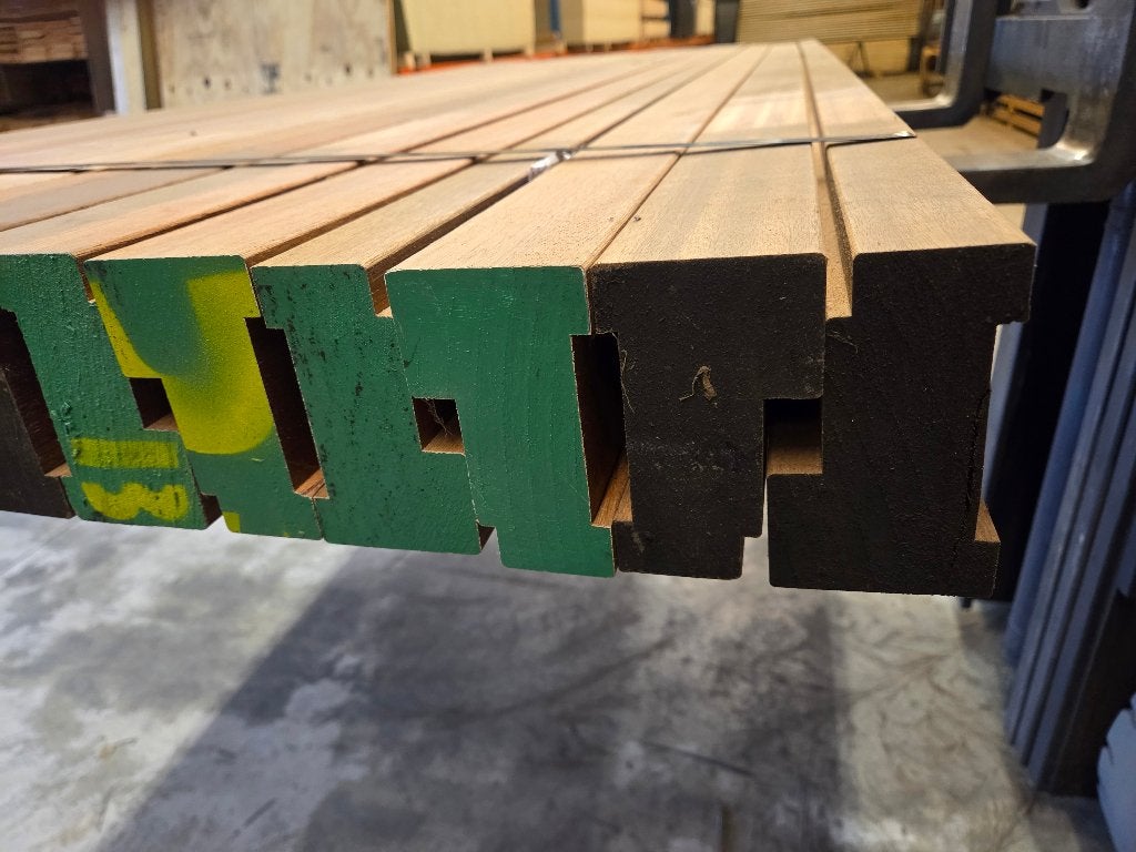 Massief Meranti kozijnhout - nr: HB84, Ophalen, Minder dan 25 mm, Plank, Minder dan 200 cm