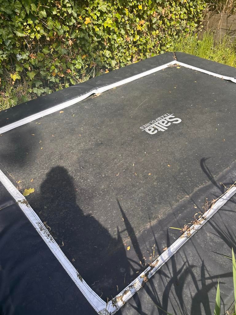 Trampoline 305x210 - Rechthoekig, Ophalen, Gebruikt