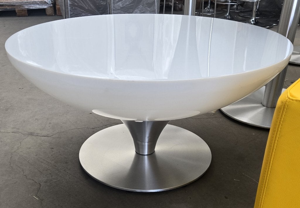 Lage tuintafel Moree, Ophalen, Zo goed als nieuw, Rond, Kunststof
