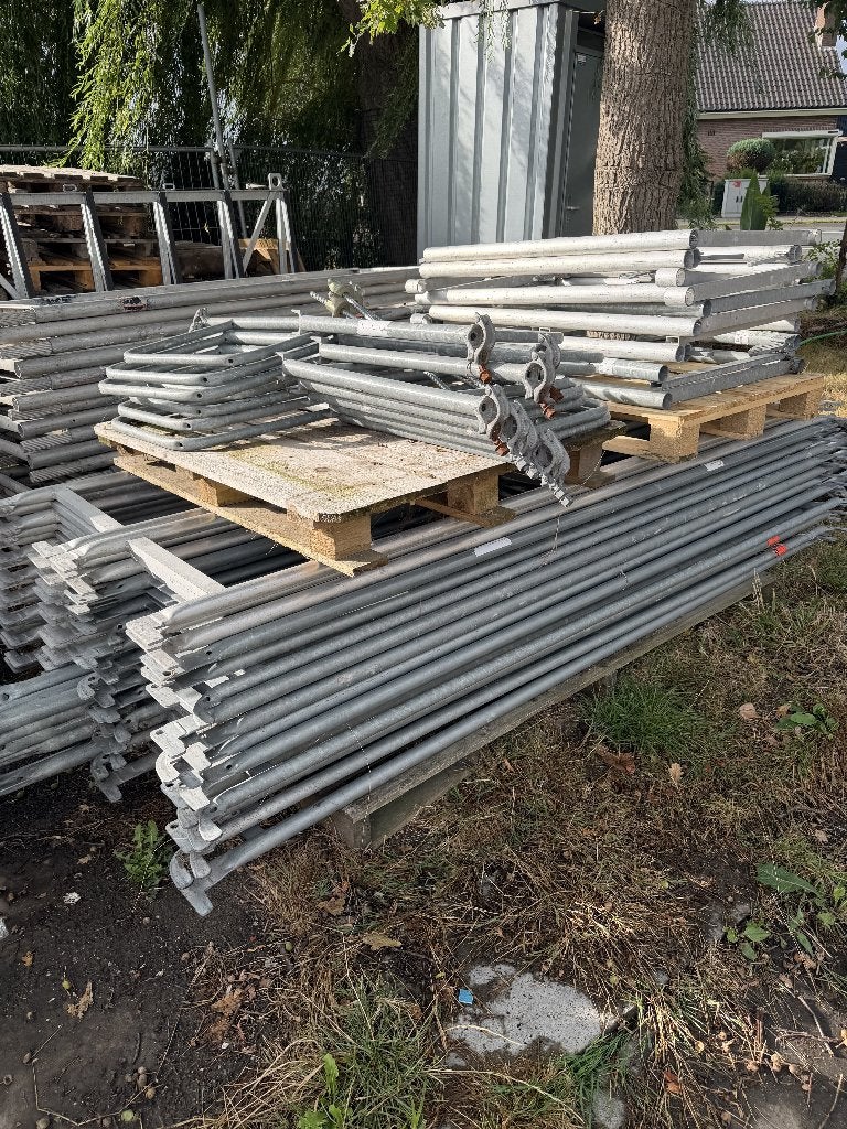 Layher Blitz steigers, Doe-het-zelf en Verbouw, Steigers, Ophalen, Gebruikt, Gevelsteiger, 5 meter of hoger