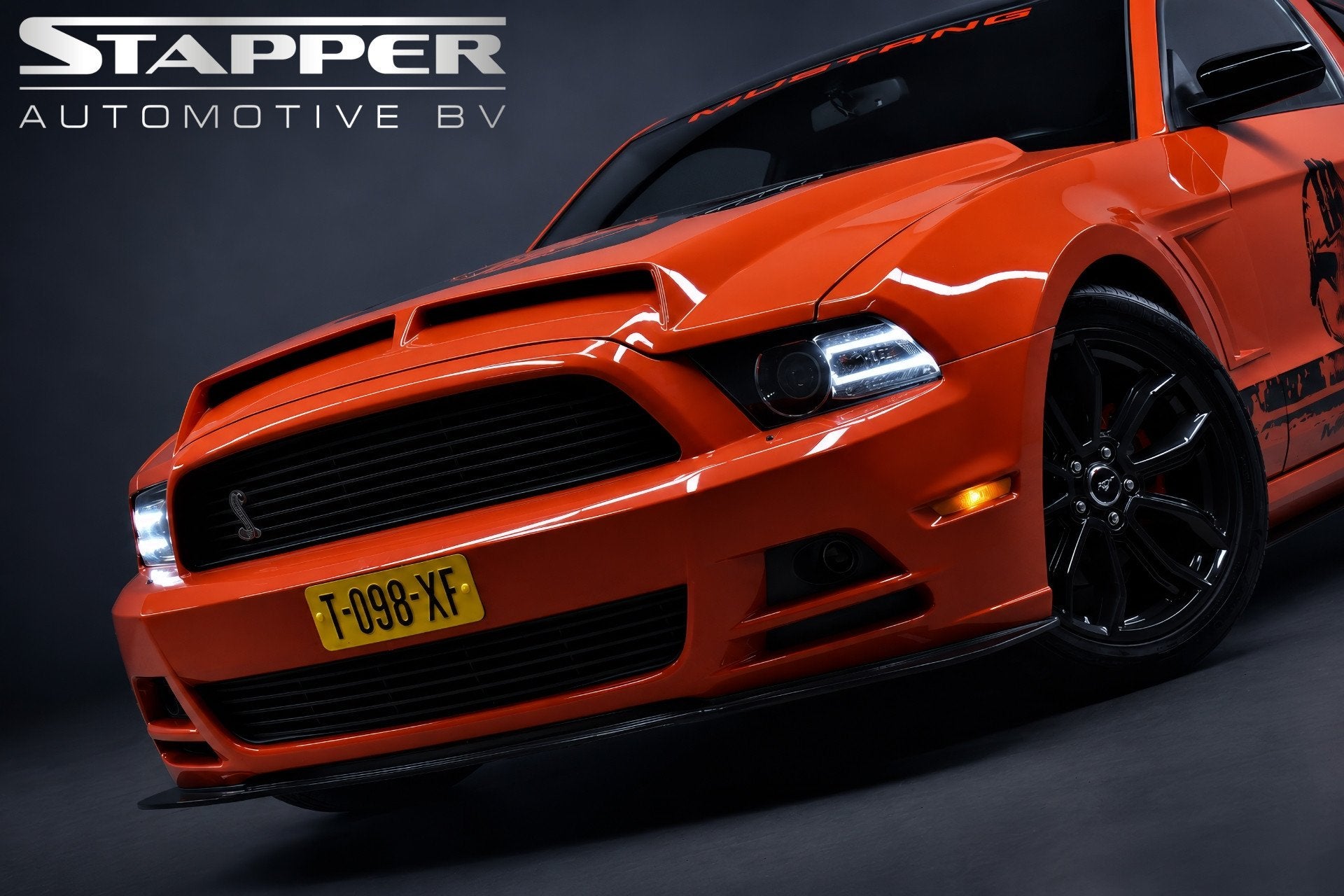 Ford Mustang 3.7 V6 309pk Automaat Xenon/Led/Leer/Airco/Blue, Auto's, Automaat, Achterwielaandrijving, Gebruikt, 3726 cc