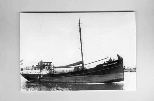 scheepvaart-foto-twee gebroeders 1929, Ophalen of Verzenden, Zo goed als nieuw, Motorboot, Boek of Tijdschrift