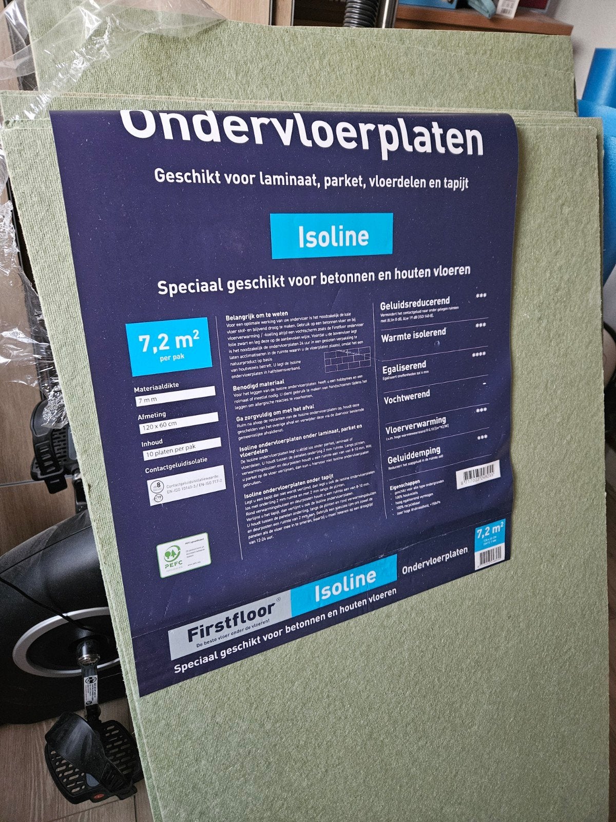 groene vloerplaten, Doe-het-zelf en Verbouw, Ophalen, Overige materialen, 30 cm of meer, 50 tot 150 cm