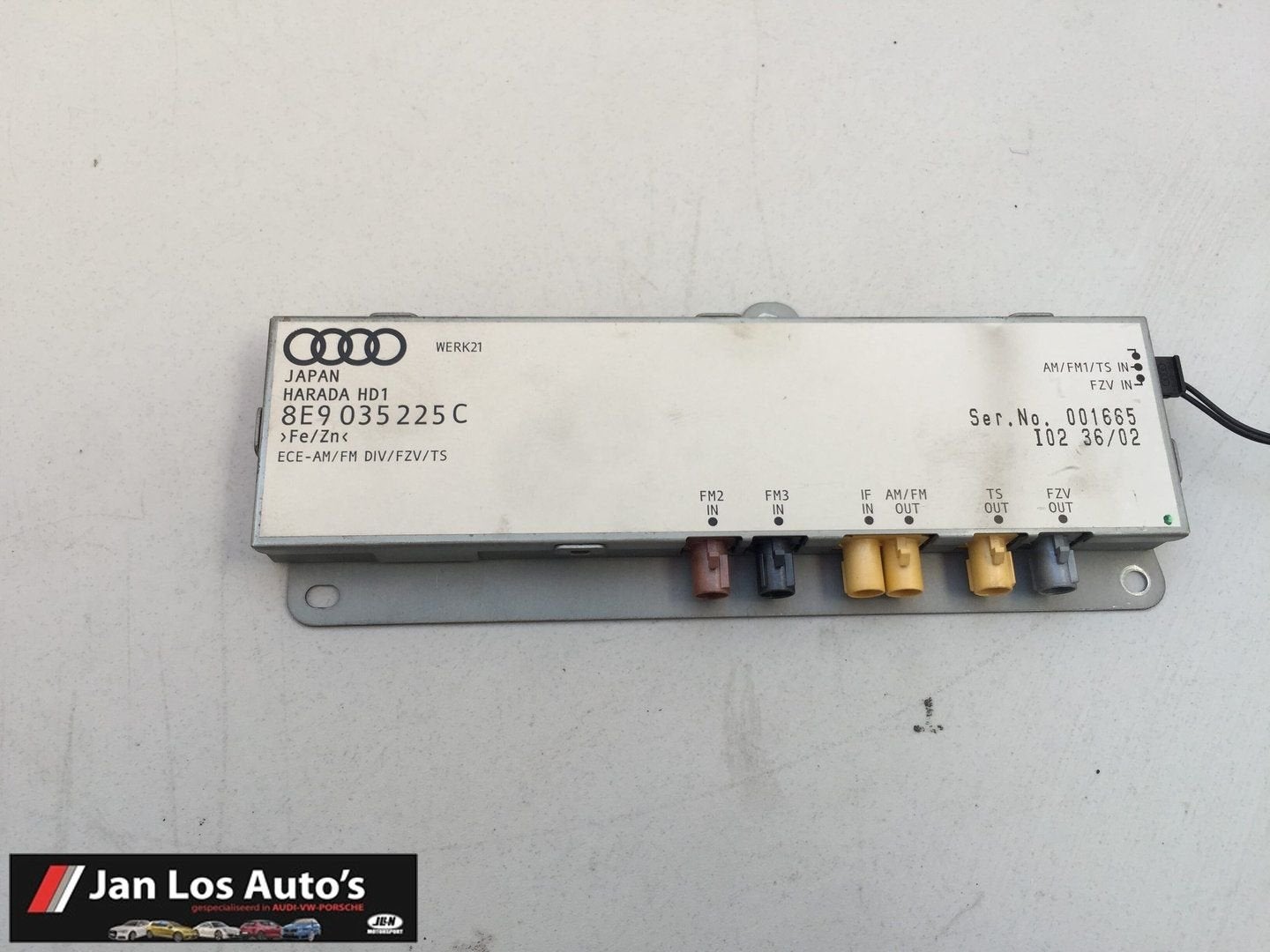Antenneversterker Audi A4 B6 ('02-'06) 8E9035225C, Auto diversen, Autoradio's, Ophalen of Verzenden, -, -, -
