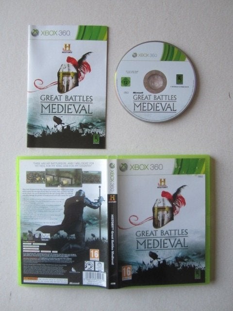 History Great Battles Medieval Xbox 360, 1 speler, Ophalen of Verzenden, Nieuw, Strategie en Constructie