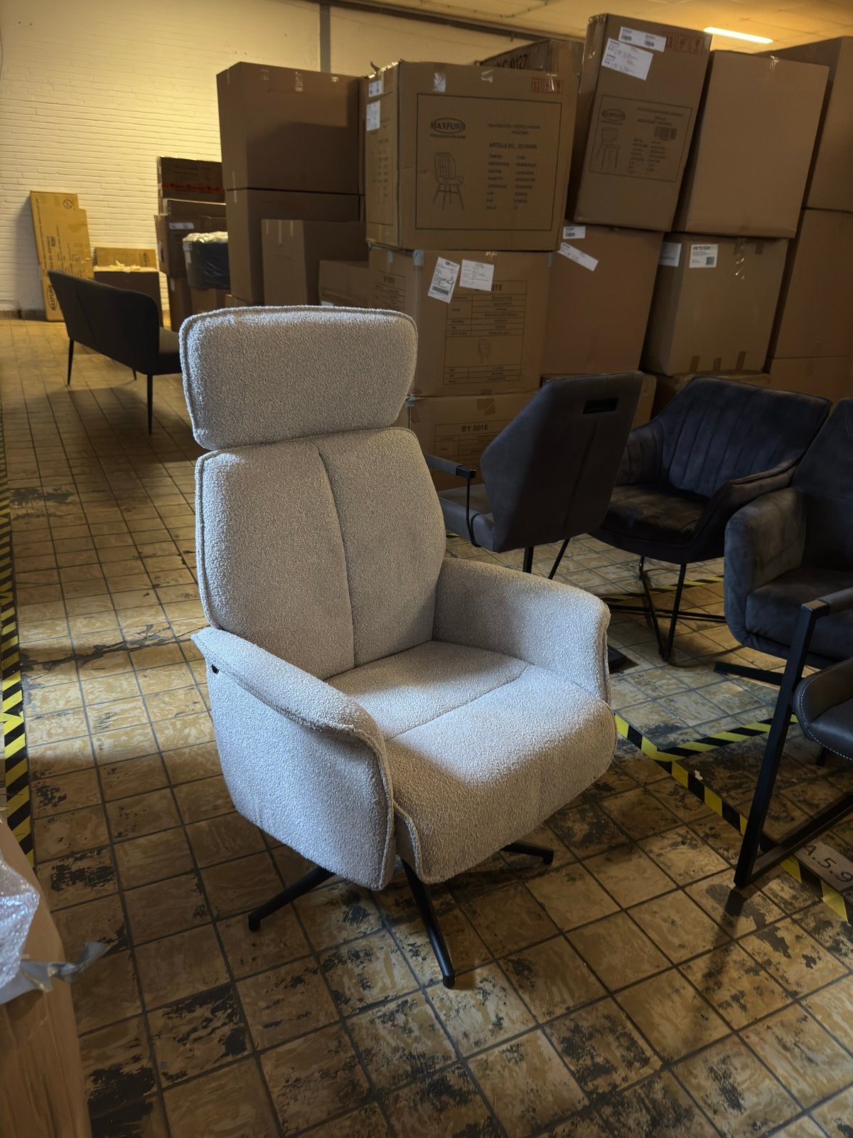 Comfortabele fauteuil - Nieuwstraat outlet, Ophalen, Overige kleuren, Nieuw, Eén