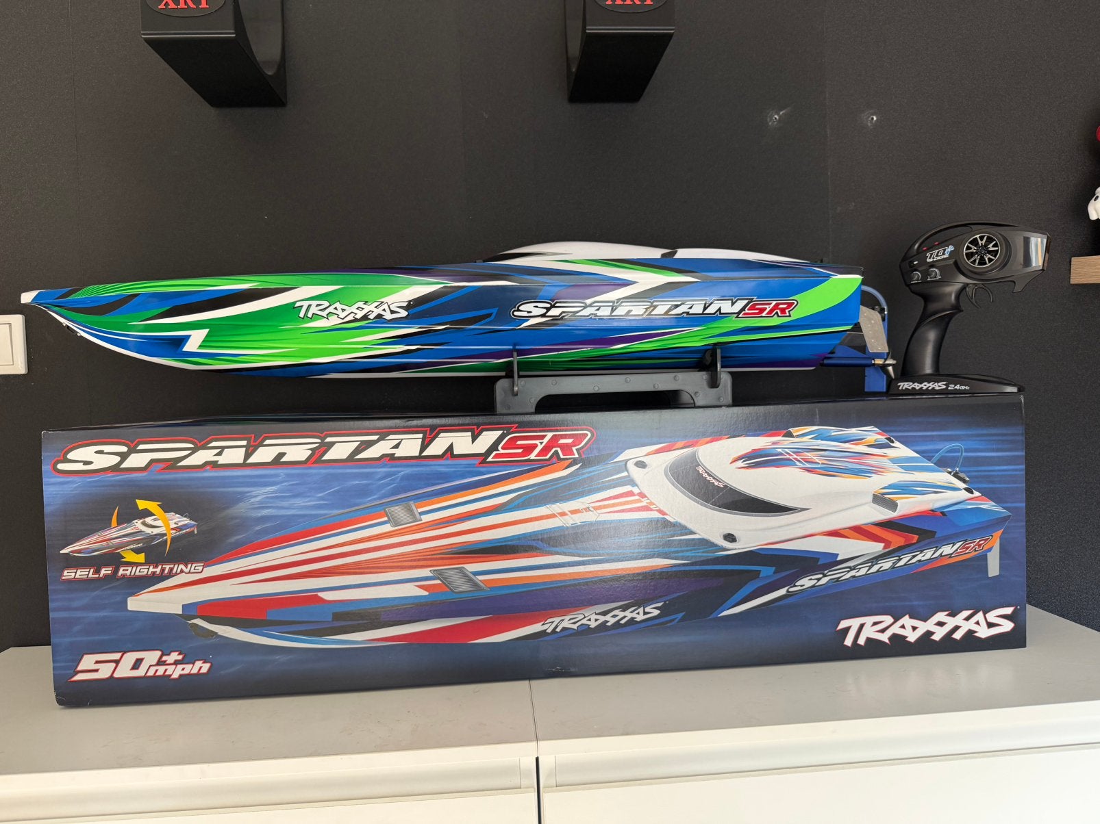 Splinternieuwe traxxas spartan SR 6S speedboot, Ophalen of Verzenden, Nieuw