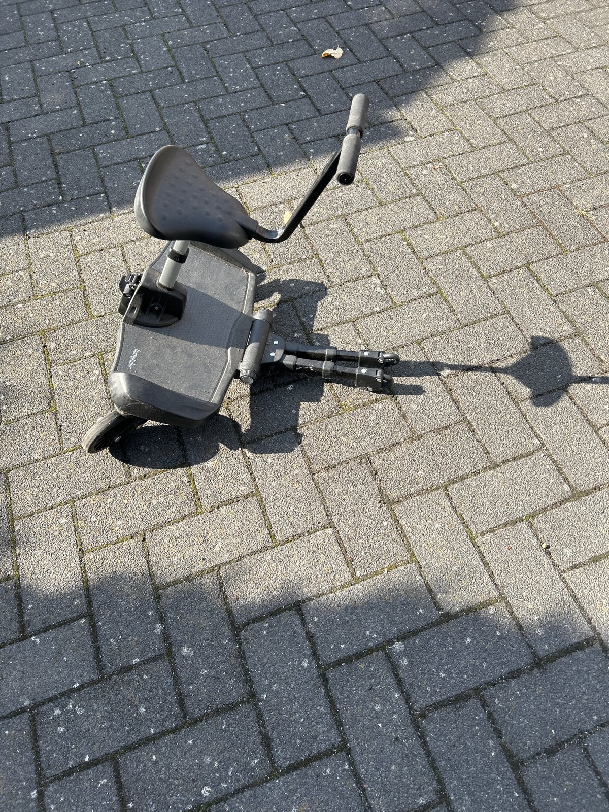 BuggyBoard Maxi met zadel - Meerijdplankje, Ophalen of Verzenden, Gebruikt, Overige typen, 20 tot 40 kg