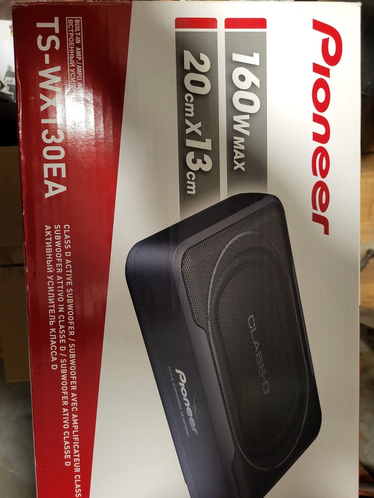 Pioneer TS-WX130EA actieve subwoofer, Ophalen of Verzenden