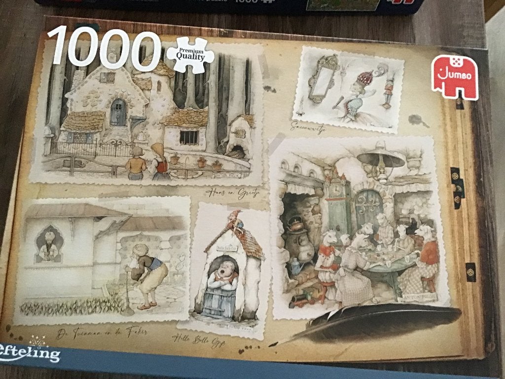 Legpuzzel, Ophalen, 500 t/m 1500 stukjes, Zo goed als nieuw, Legpuzzel