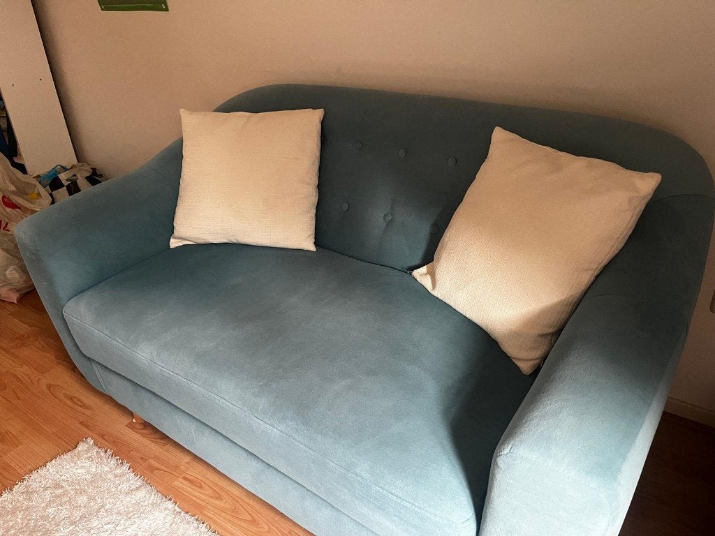 Beautiful Blue Couch, Ophalen, Overige materialen, Gebruikt, Tweepersoons