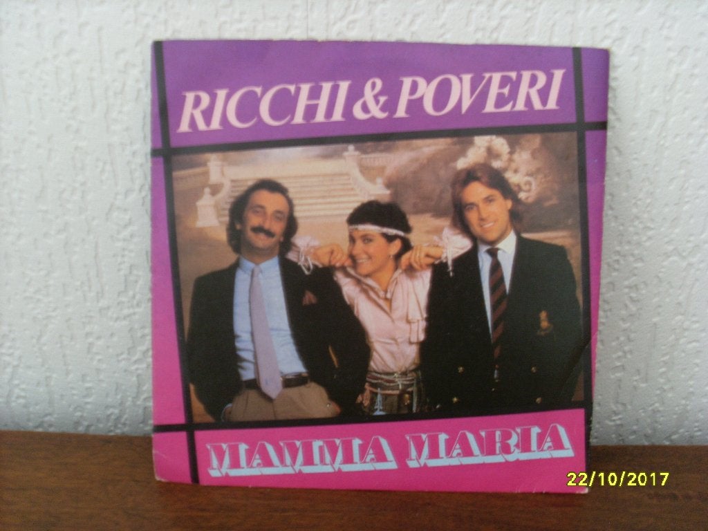 Ricchi & Poveri - Mama Maria -----1797, Fotohoes, Ophalen, Zo goed als nieuw, Nederlandstalig
