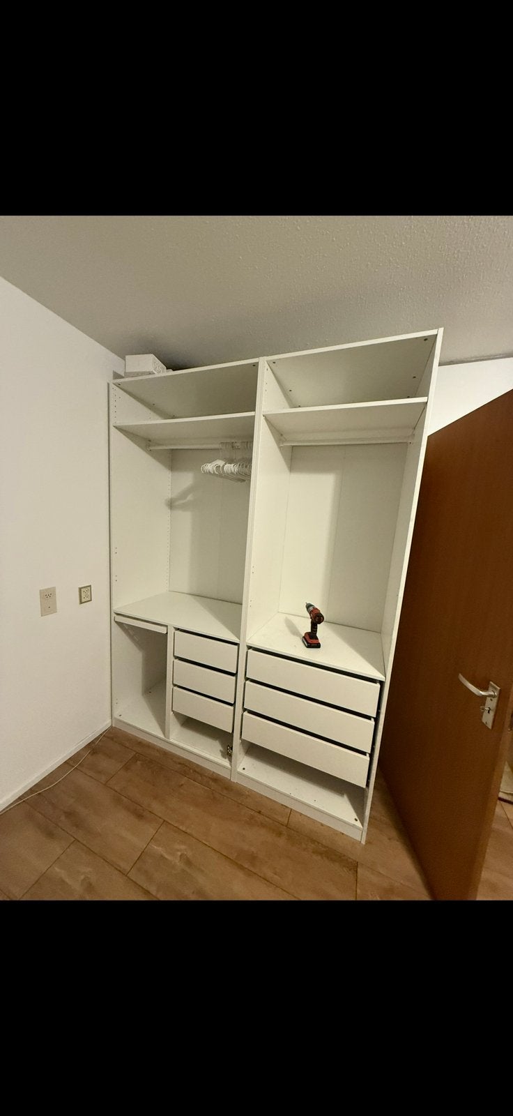 Ikea pax kast, 200 cm of meer, 150 tot 200 cm, Zo goed als nieuw, 50 tot 75 cm