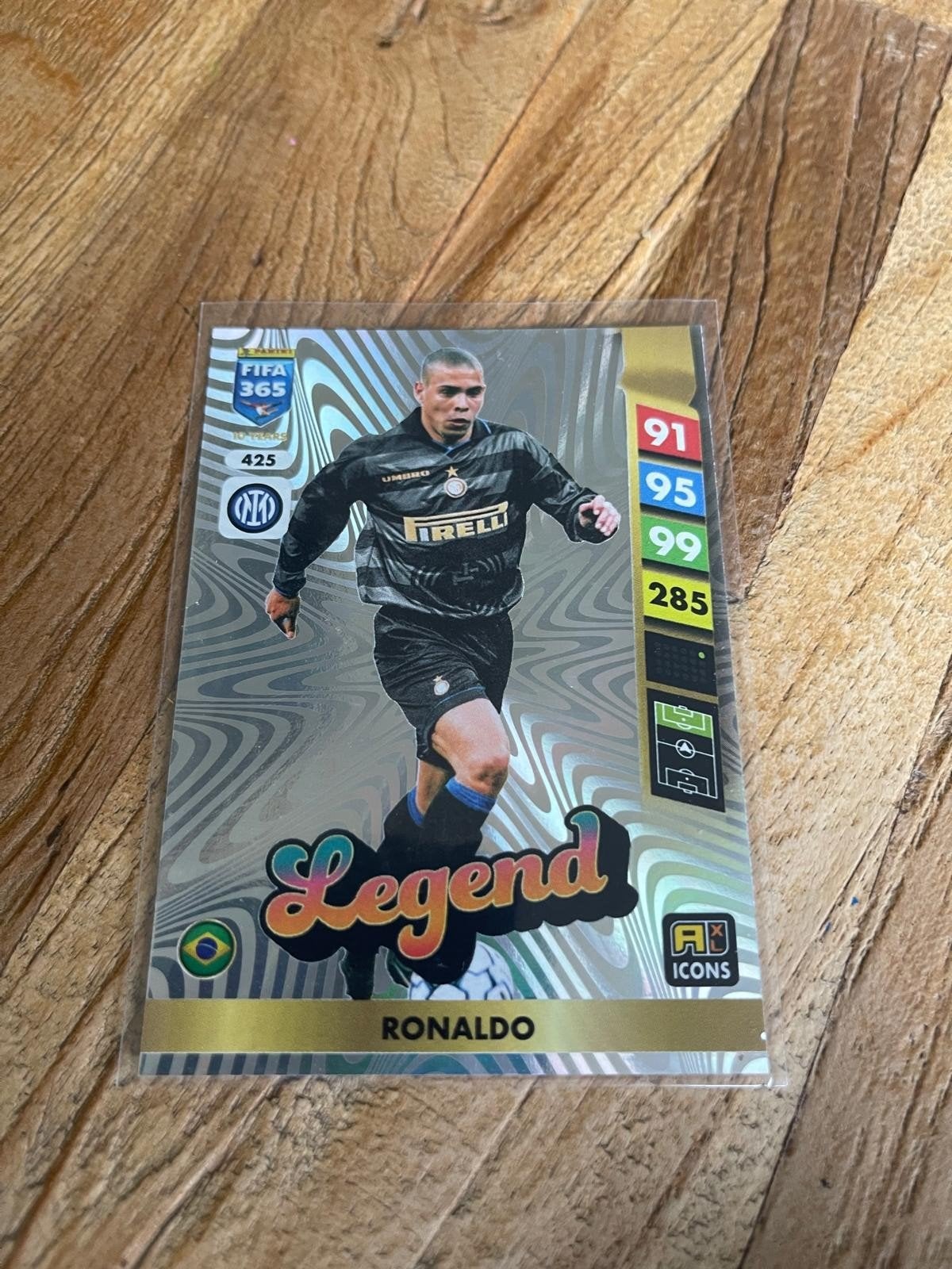 FIFA 365 Adrenalyn XL Ronaldo Legend kaart, Ophalen of Verzenden, Zo goed als nieuw, Buitenlandse clubs, Spelerskaart