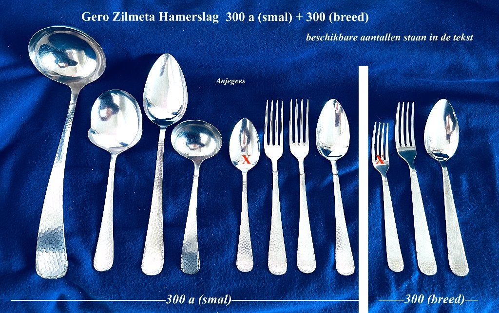 41 delen € 37,25 in 1 koop ÓF p/s Gero Zilmeta 300 300A rvs, Ophalen