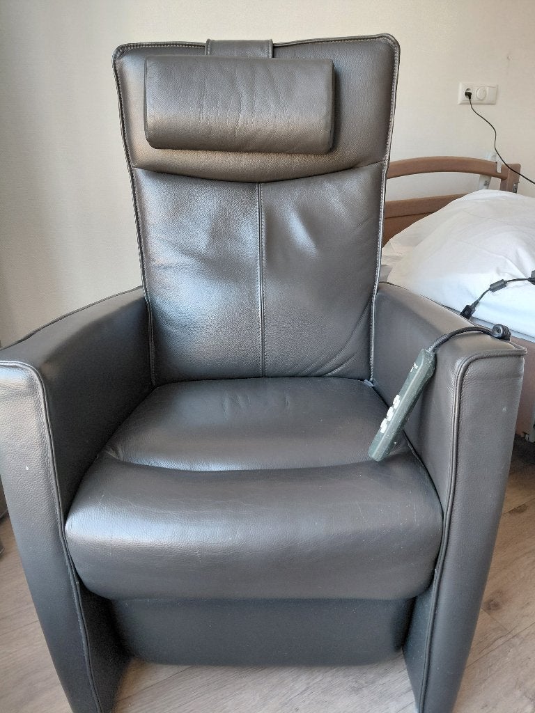 Sta op Stoel relaxfauteuil Prominent fauteuil, Huis en Inrichting, Stoelen, Ophalen, Zo goed als nieuw, Grijs, Eén