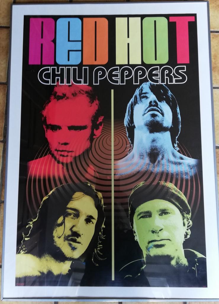 RED HOT CHILIPEPERS 2004. Pyramid poster. 70/100 cm., Ophalen, Zo goed als nieuw, Poster, Artwork of Schilderij