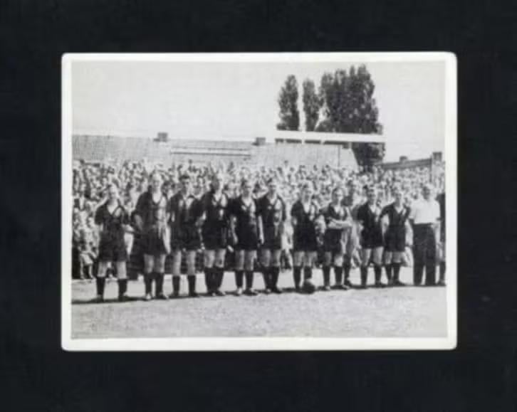Voetbalplaatje Quick Nijmegen 1951-1952., Ophalen of Verzenden, Zo goed als nieuw