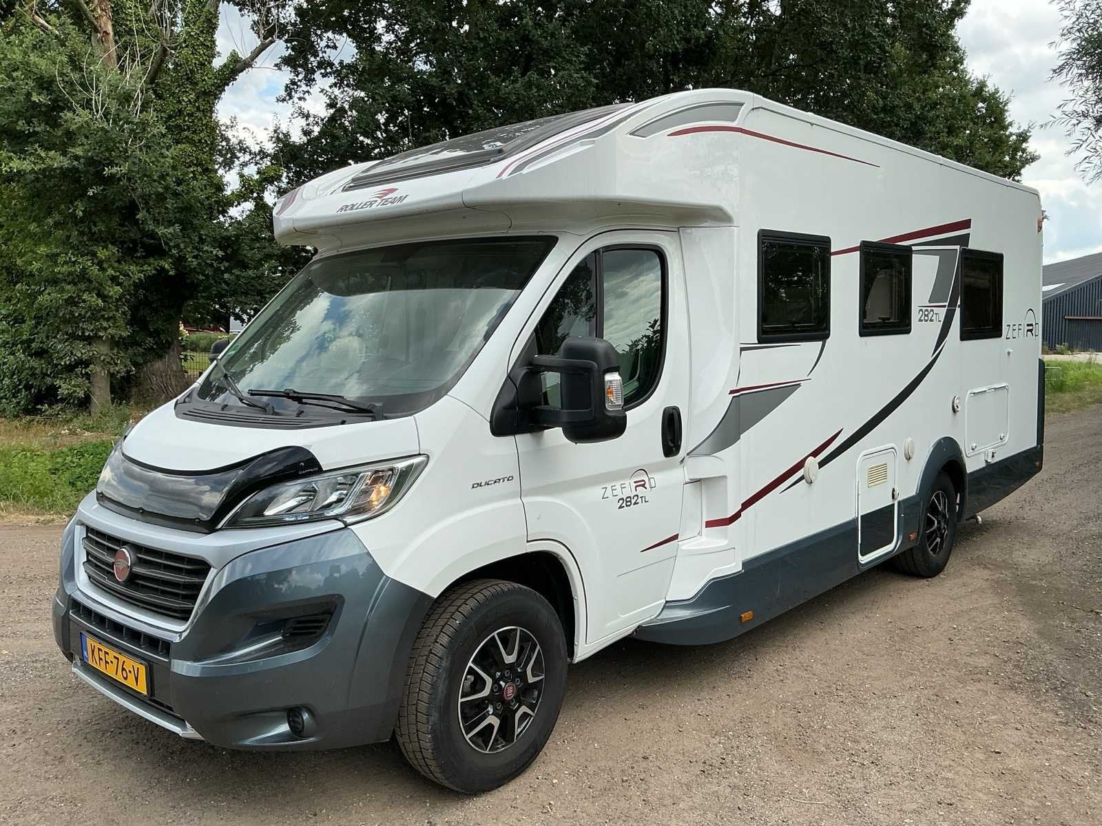 Roller Team ZEFIRO 282 TL Fiat Ducato Camper, Caravans en Kamperen, Campers, Overige merken, Bedrijf, Handgeschakeld, Diesel
