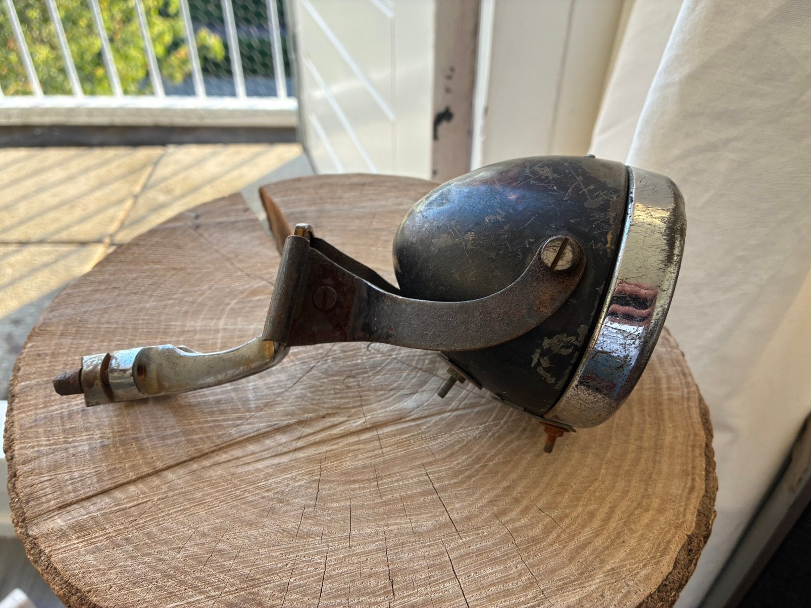 Fietsverlichting antiek, Ophalen of Verzenden, Gebruikt, Oldtimerfiets, Verlichting