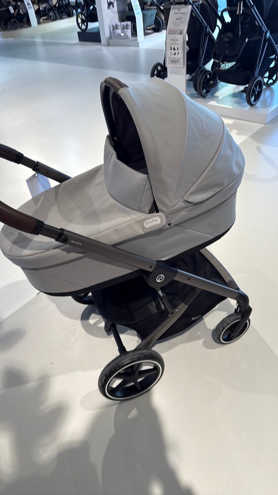 Cybex Balios S Lux3 2-in-1 Kinderwagen - Stone Grey/Mid Grey, Ophalen, Nieuw