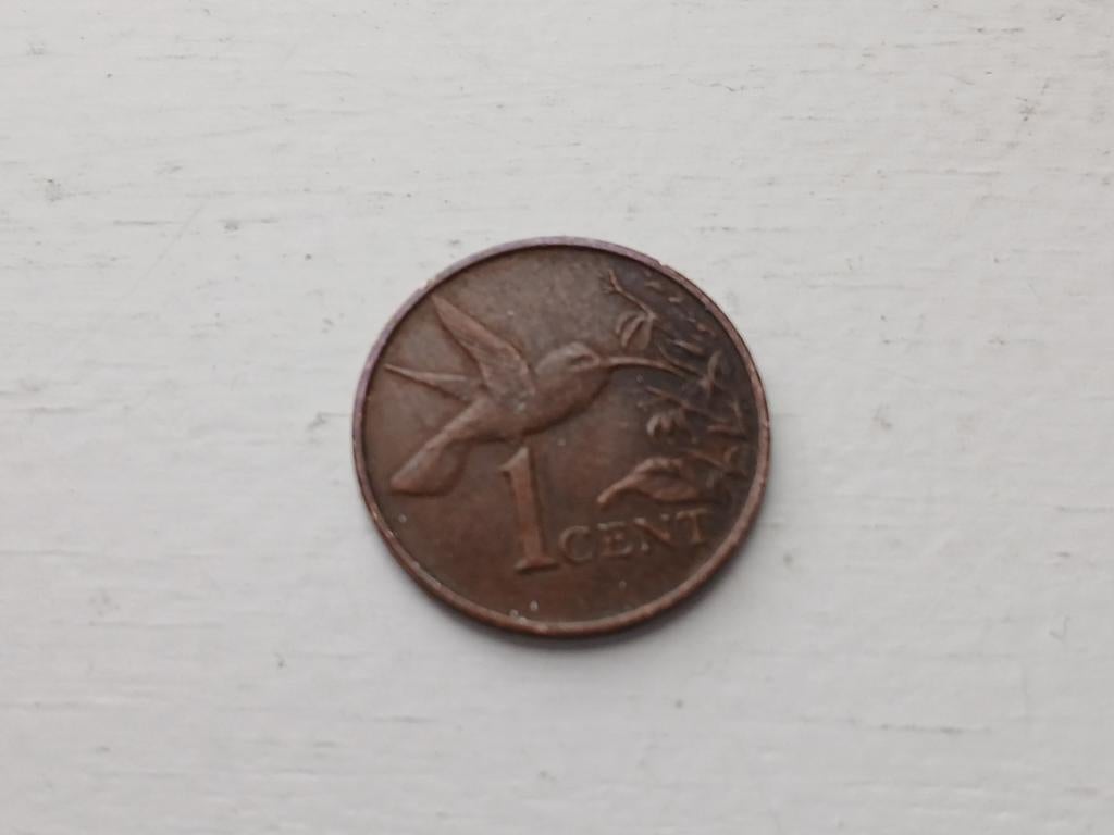 Trinidad en Tobago 1 Cent munt 1975, Ophalen of Verzenden, Losse munt
