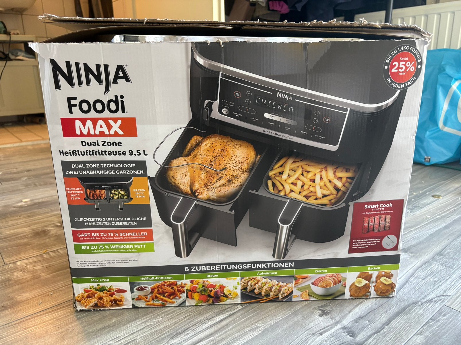 Ninja Airfryer, Ophalen of Verzenden, Nieuw