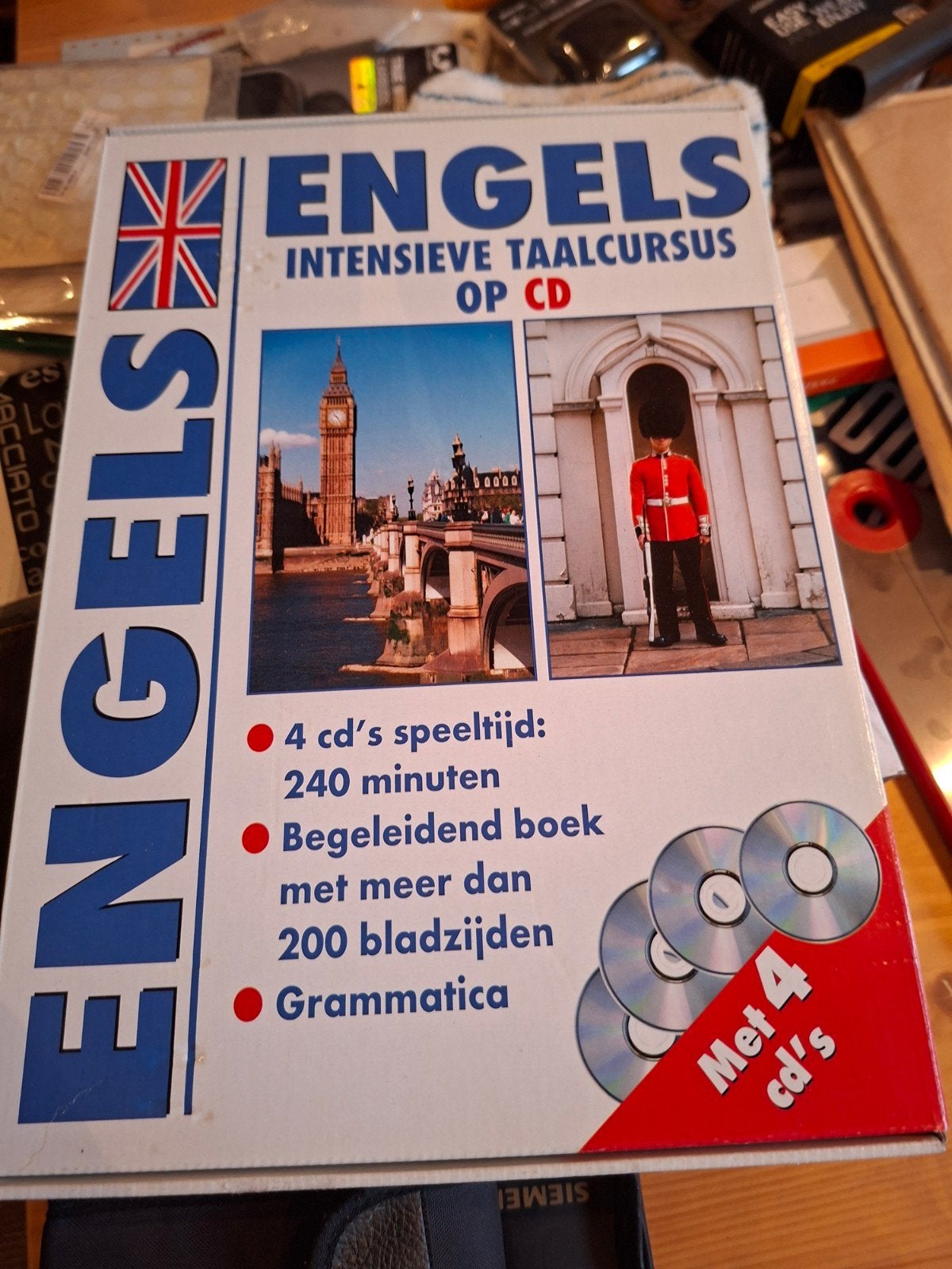 Engels Intensieve Taalcursus op CD - Compleet Pakket, Boeken, Ophalen, Zo goed als nieuw, Onbekend, Non-fictie