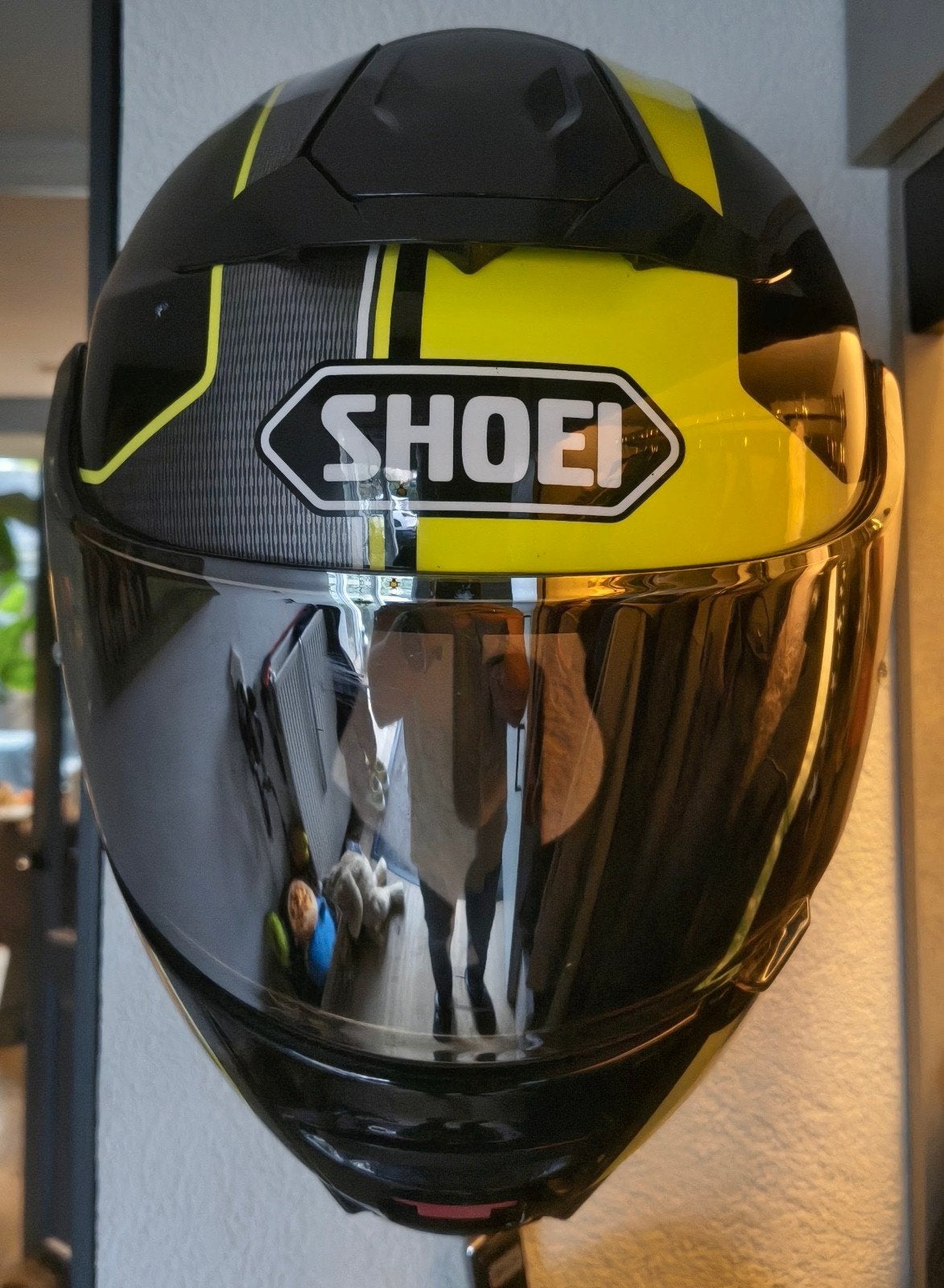 Shoei Neotec 2 Systeemhelm met Sena Intercom maat L, Motoren, Ophalen of Verzenden, Tweedehands, Systeemhelm, Shoei
