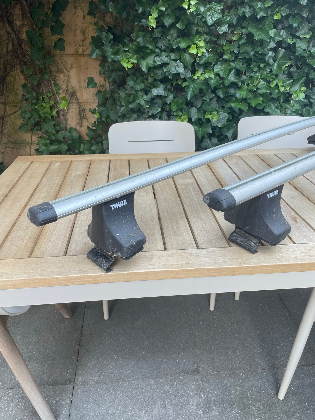 Thule Dakdragers Chrysler PT Cruiser, Auto diversen, Ophalen, Gebruikt