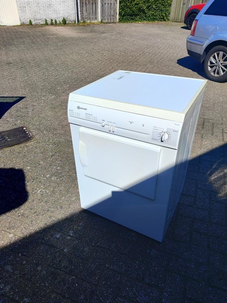 Goed werkende Bauwknegt droger (afvoer), Witgoed en Apparatuur, Wasdrogers, Ophalen, 6 tot 8 kg, Gebruikt, Luchtafvoer