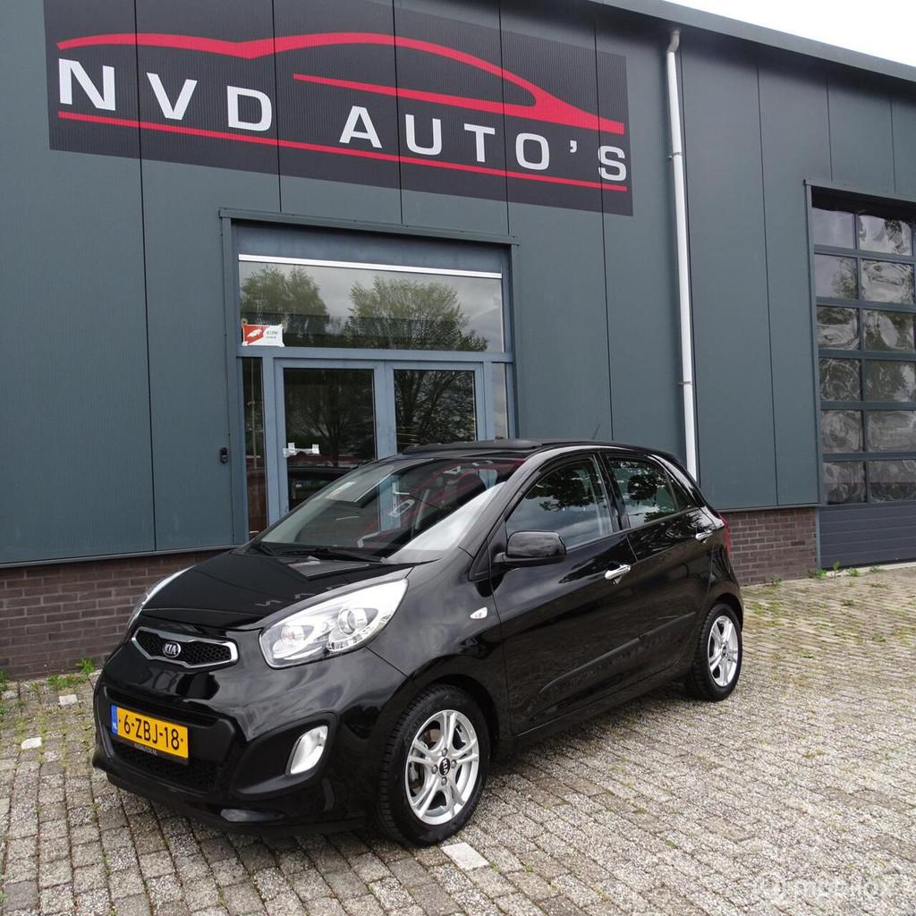 Kia Picanto 1.0 CVVT X-treme Cabrio TOP 29DKM, Auto's, Voorwielaandrijving, Euro 5, Start-stop-systeem, Gebruikt