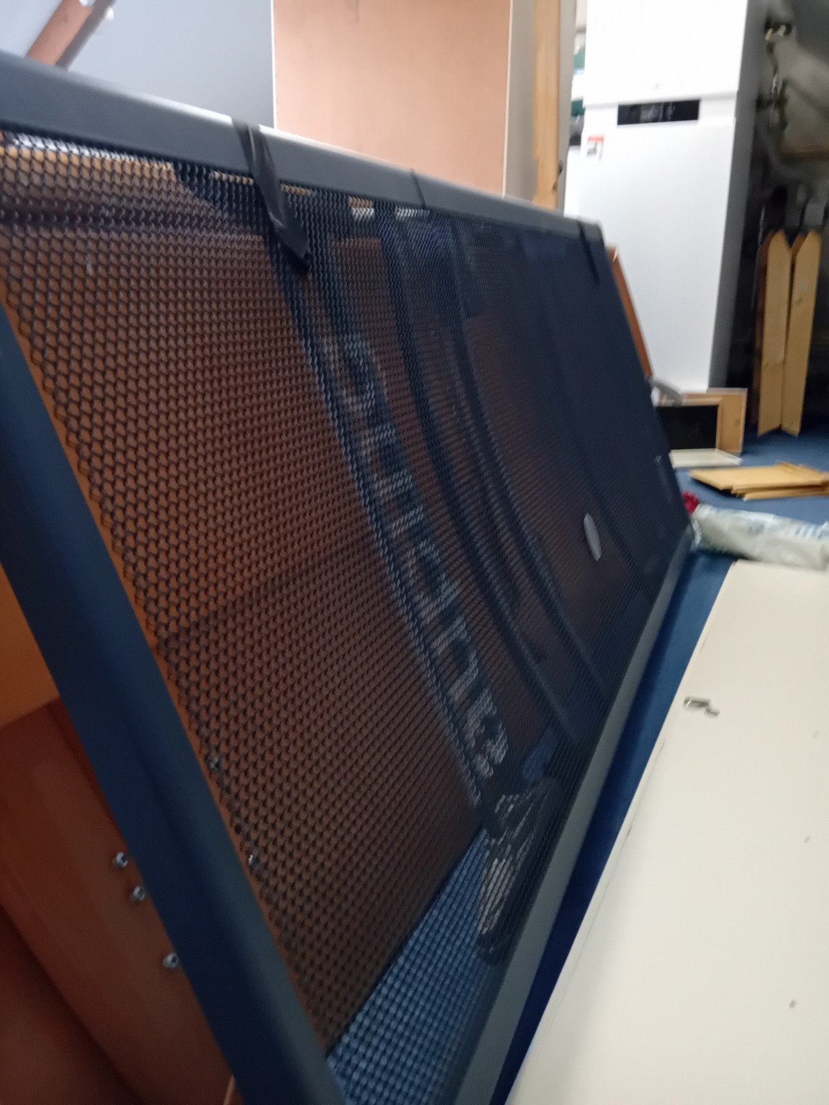 2 Elektrisch Verstelbare Bedspiralen met beuken ombouw, Ophalen of Verzenden