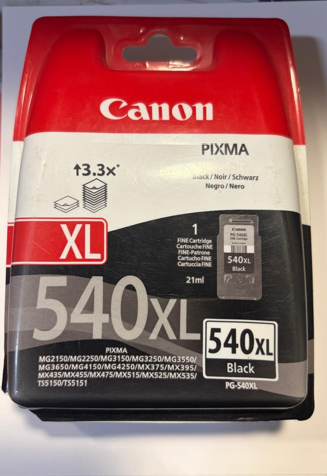 Canon PG-545XL inktcartridge zwart hoge capaciteit origineel, Computers en Software, Printerbenodigdheden, Ophalen of Verzenden