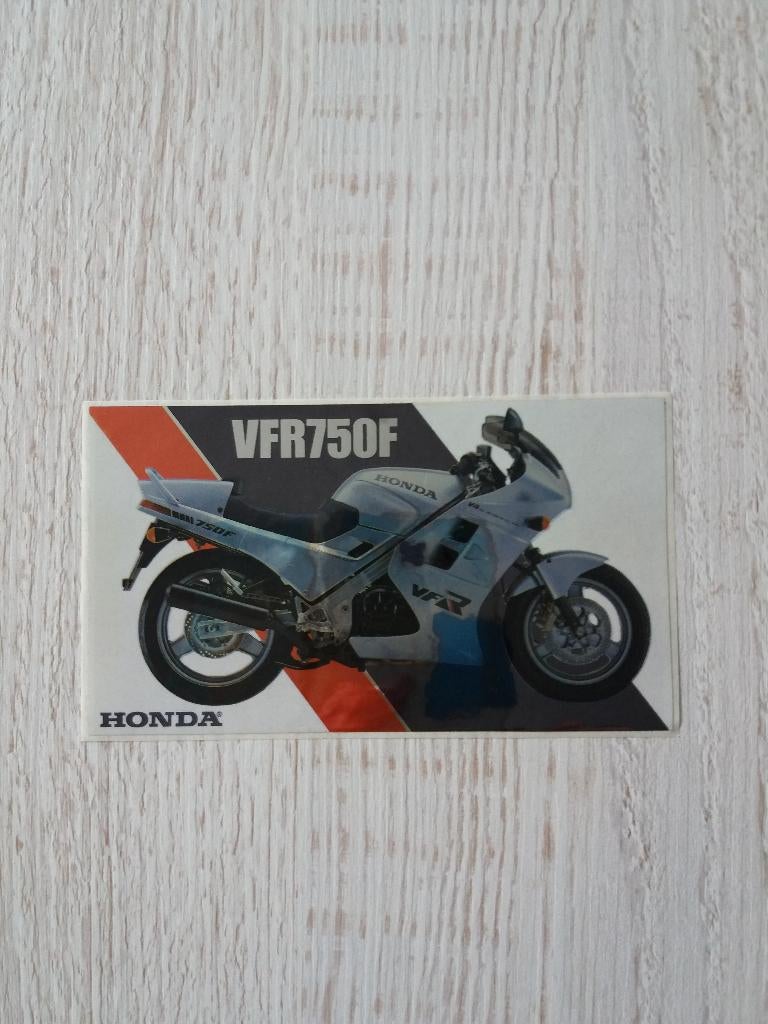 sticker HONDA VFR750F, Ophalen of Verzenden, Zo goed als nieuw, Auto of Motor