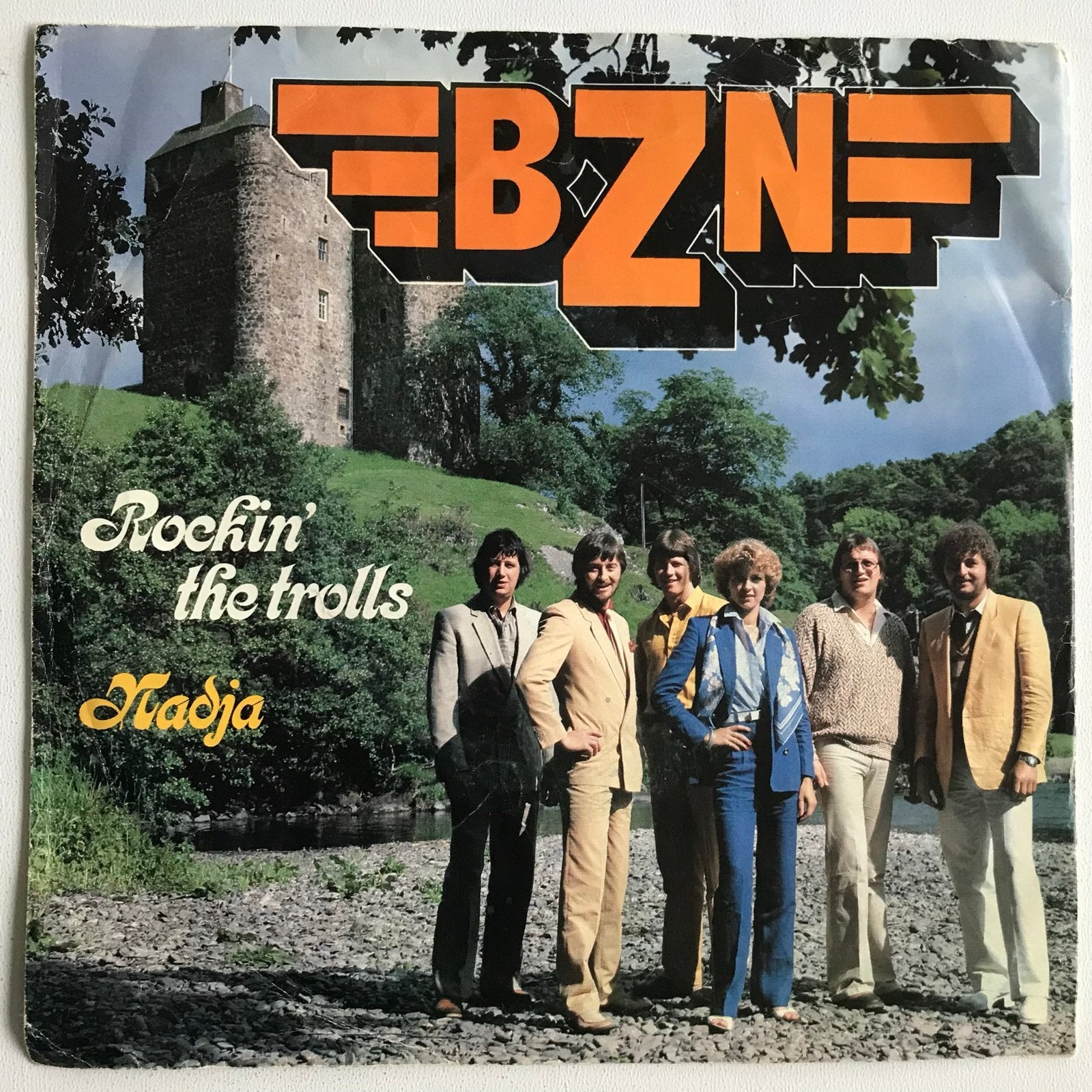 BZN - Rockin' the Trolls / Nadja (Single, 1980), Ophalen of Verzenden, Gebruikt, 7 inch, Pop