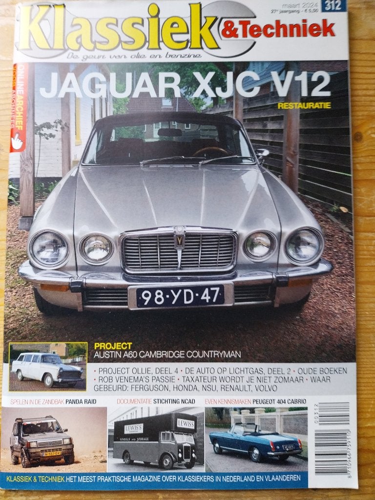 Klassiek & Techniek 312 - 2024, Gelezen, Algemeen, Klassiek & Techniek, Ophalen of Verzenden
