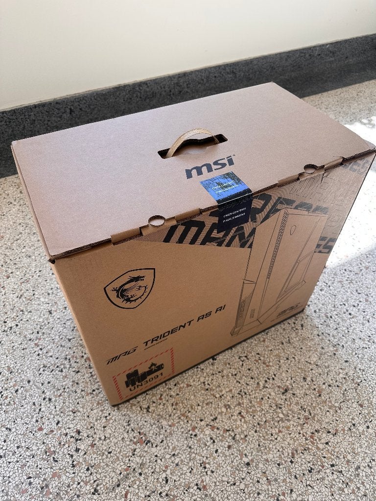 MSI MPG Trident AS AI 2NVN7-102EU - 265F/32GB/5060Ti, Ophalen, MSI, 32 GB, Nieuw