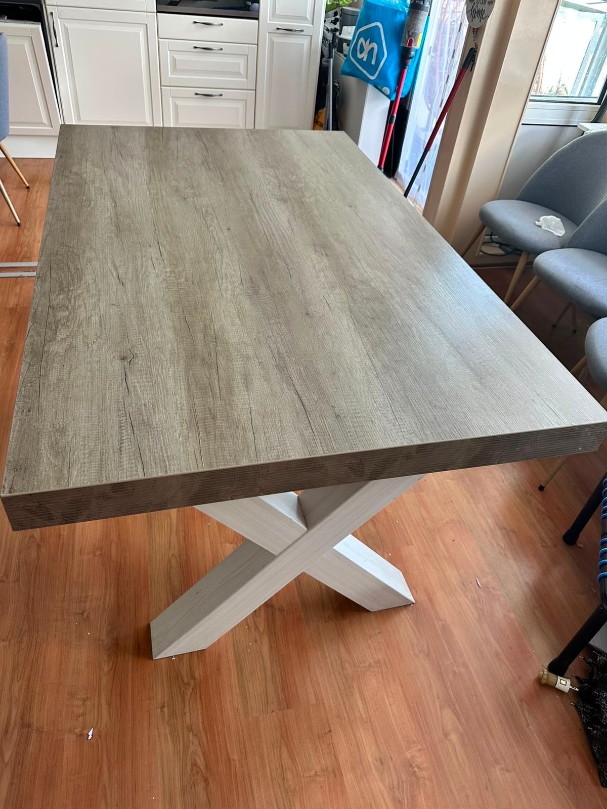 Eettafel - dinning table, Huis en Inrichting, Tafels | Eettafels, Ophalen, 50 tot 100 cm, Zo goed als nieuw, 150 tot 200 cm