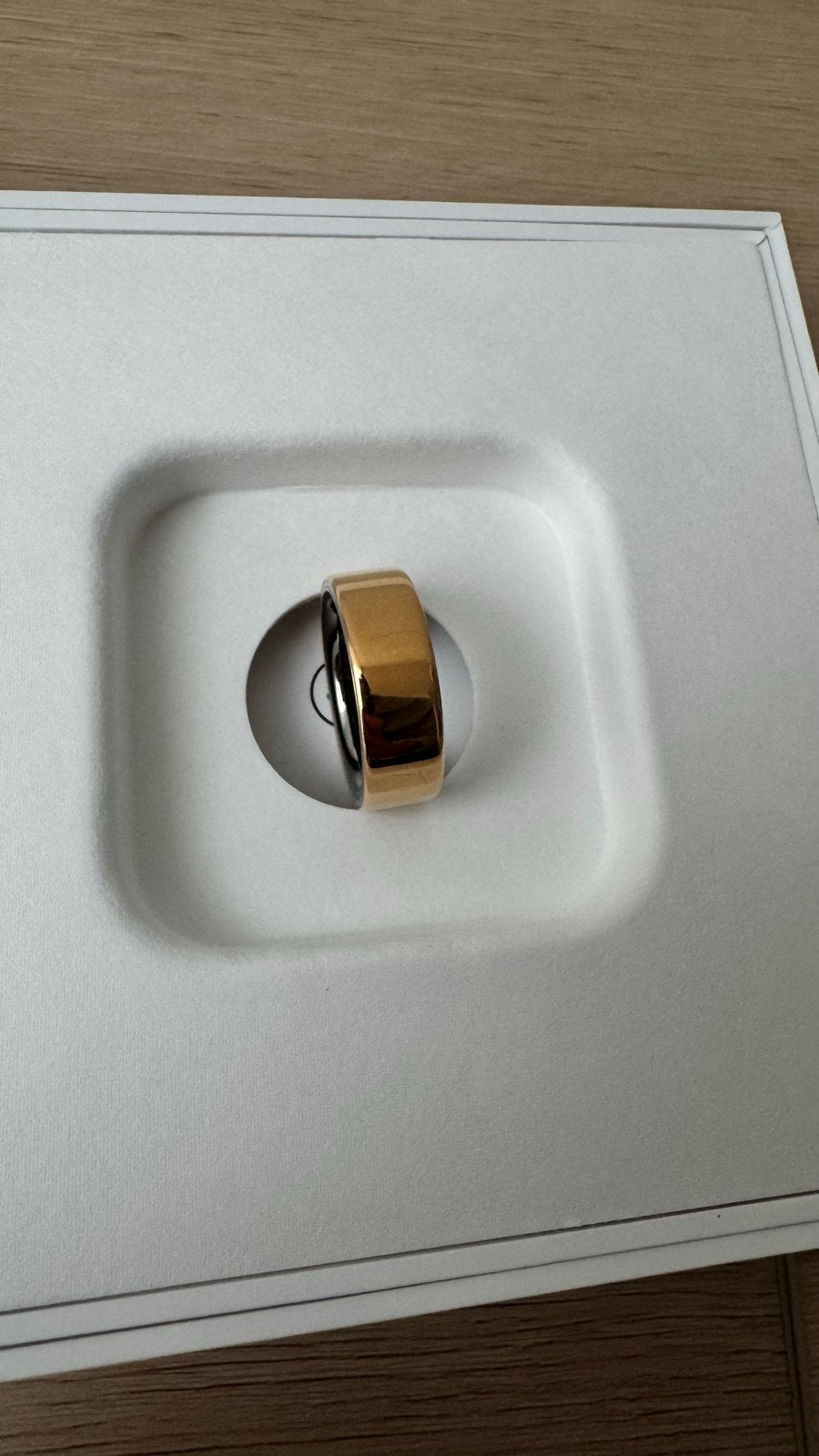 Oura Ring 4 Gold Maat 9 - in Doos, Geel, Oura ring, Ophalen of Verzenden, Zo goed als nieuw