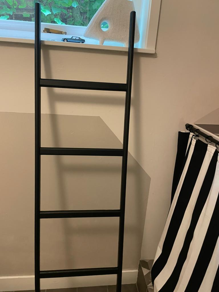 Aquanova Houten handdoekladder MINK Black-09, Ophalen, Zo goed als nieuw, Minder dan 2 meter