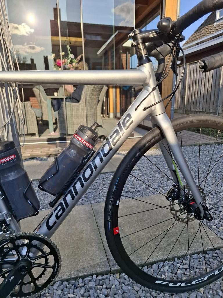 Heren racefiets grijs caad 12, Ophalen of Verzenden, Zo goed als nieuw, Meer dan 20 versnellingen, Overige merken