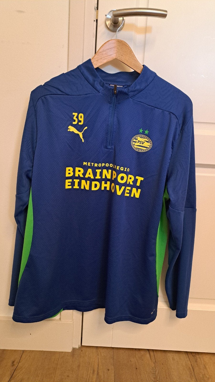 PSV Trainingsshirt gedragen door Adamo Nagalo, Ophalen of Verzenden, Gedragen, Puma, Blauw