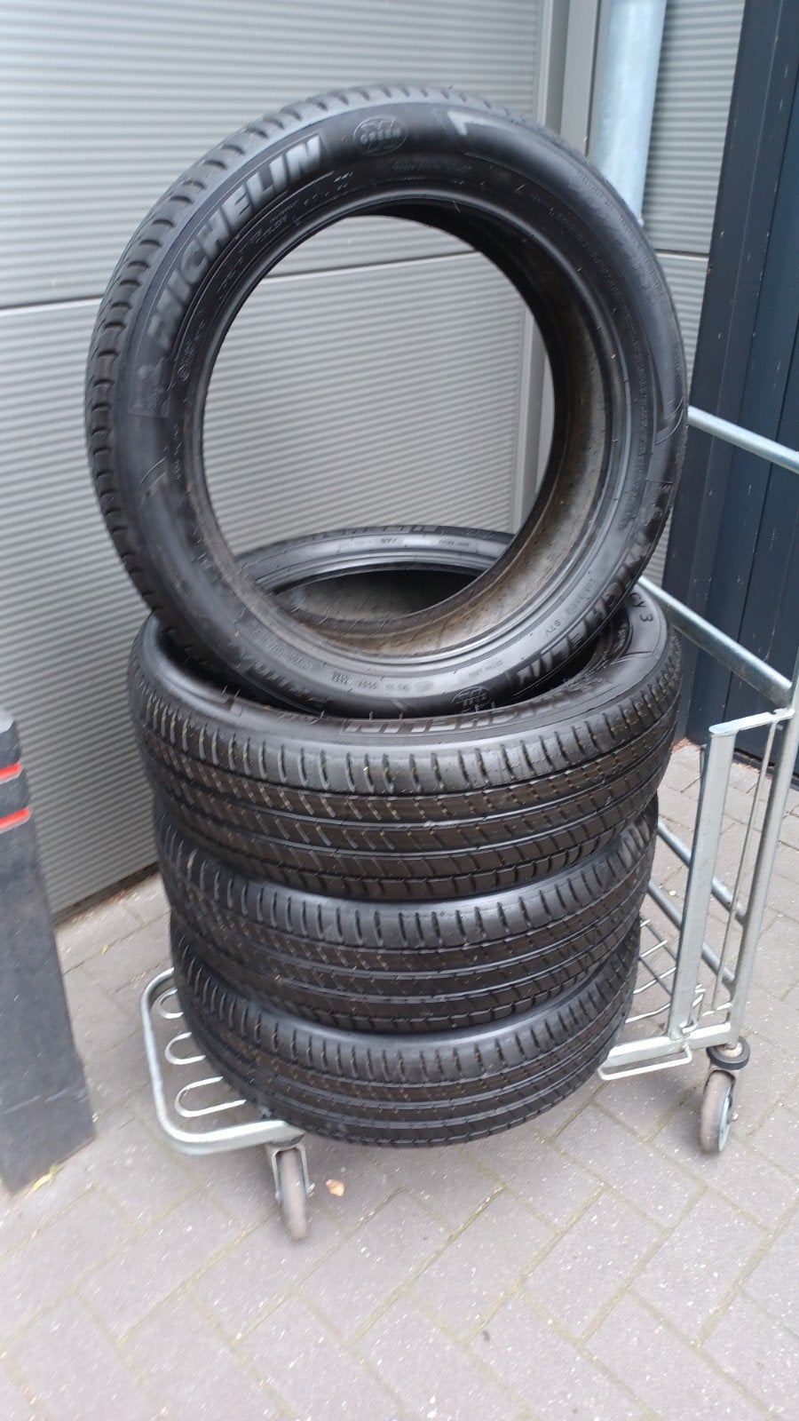 4 nieuwe banden 205 55 19 97V 4023 Michelin premacy  3, Nieuw, 205 mm, Band(en), Personenwagen